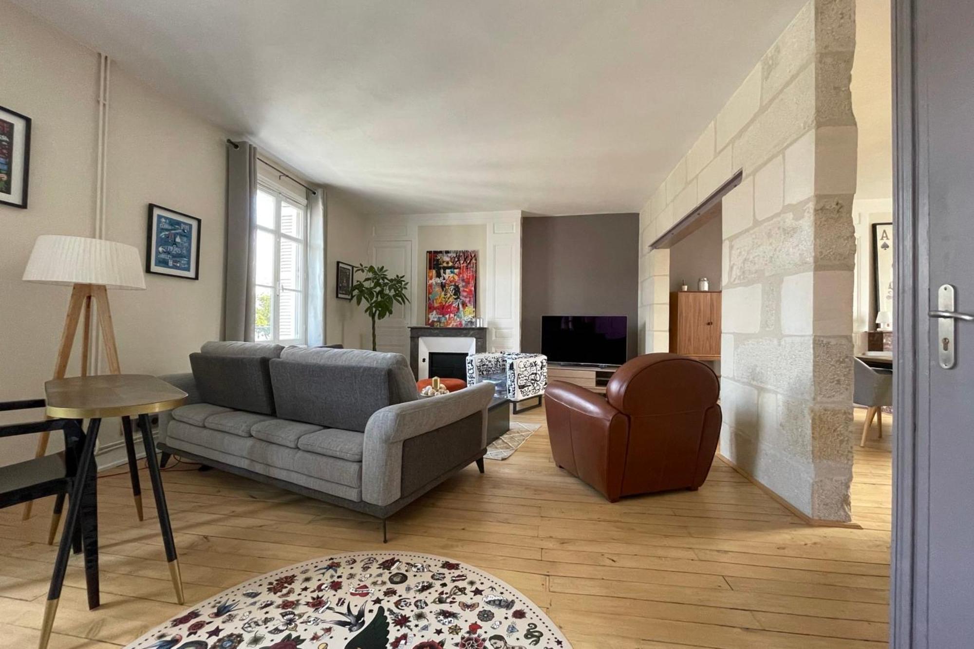 Appartamento Superb Duplex Near The Halles De Tours Esterno foto